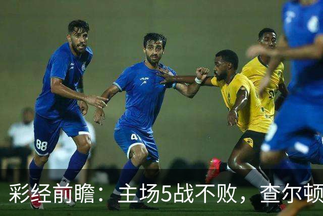 彩经前瞻：主场5战不败，查尔顿能否抓住诺维奇的低谷？