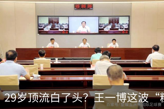 29岁顶流白了头？王一博这波“糙”得让人服气
